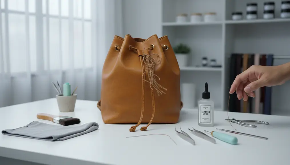 Perbaikan Tali Serut (Drawstring) Tas yang Rusak atau Putus Total