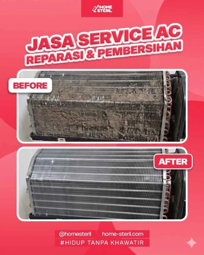 before_after_jasa_service_ac homesteril.com