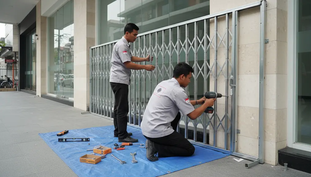 Layanan Komprehensif: Pemasangan, Perbaikan, dan Perawatan Folding Gate di Bogor