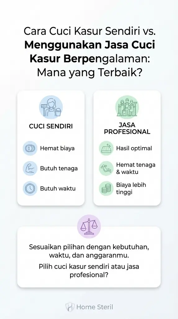 Cara Cuci Kasur Sendiri vs. Menggunakan Jasa Cuci Kasur Berpengalaman: Mana yang Terbaik?