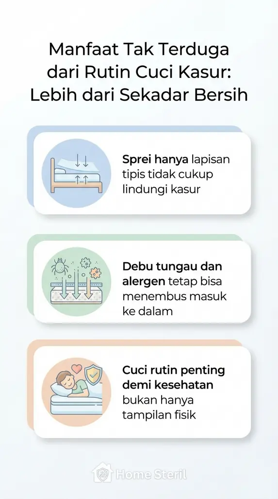 Manfaat Tak Terduga dari Rutin Cuci Kasur: Lebih dari Sekadar Bersih