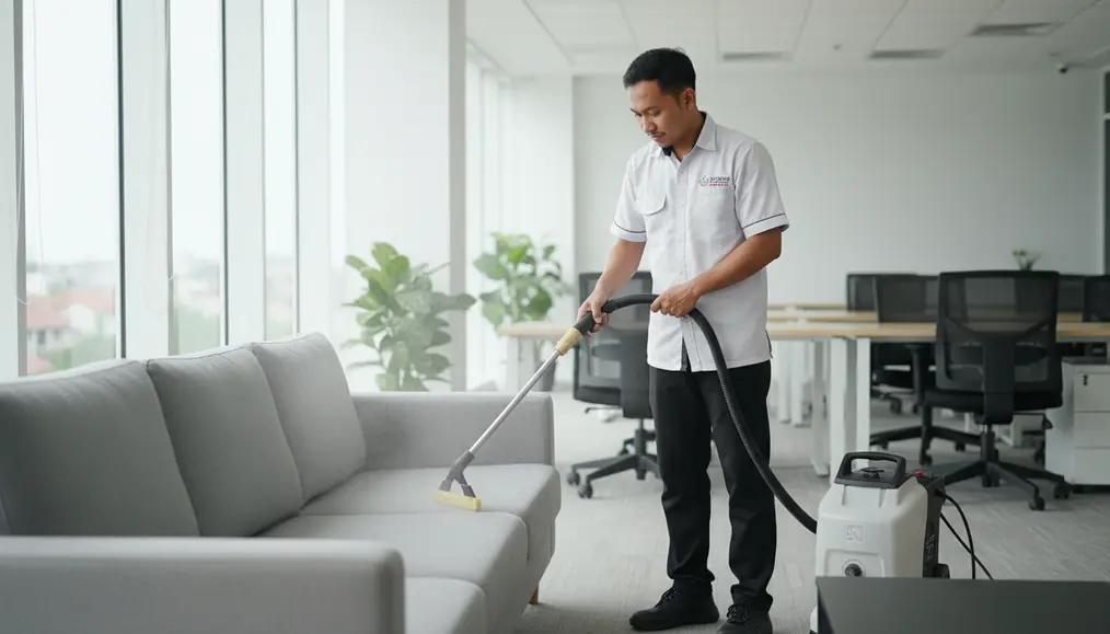 Proses Cuci Sofa Kantor & Rumah di Home Steril: Bersih Optimal, Kering Cepat