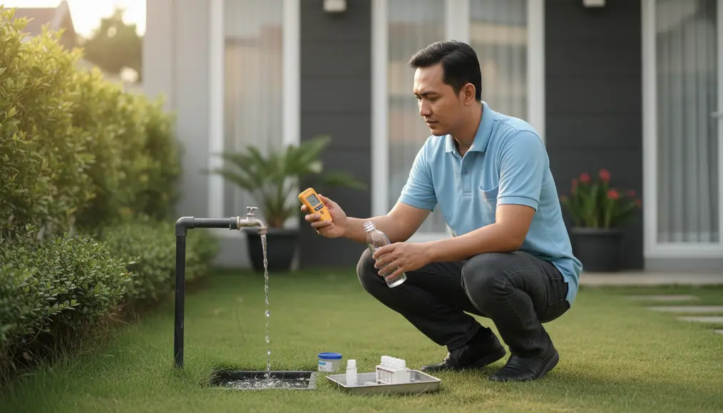 Proses Layanan Survey Air Sumur Gratis dari Home Steril