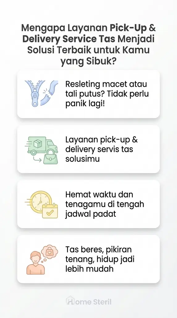 Mengapa Layanan Pick-Up & Delivery Service Tas Menjadi Solusi Terbaik untuk Kamu yang Sibuk?