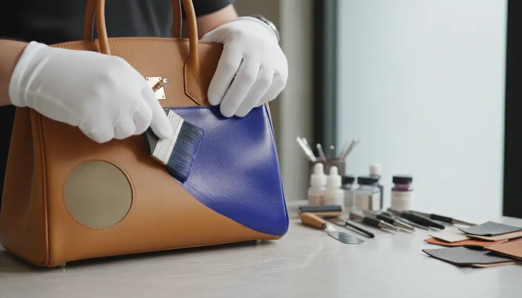 Memahami Apa Itu Recolor Tas Kulit dan Perbedaannya dengan Repaint