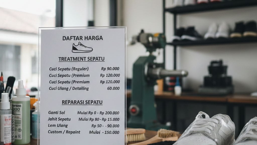 Analisis Keuntungan dan Estimasi Balik Modal Laundry Sepatu