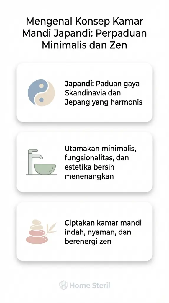 Mengenal Konsep Kamar Mandi Japandi: Perpaduan Minimalis dan Zen