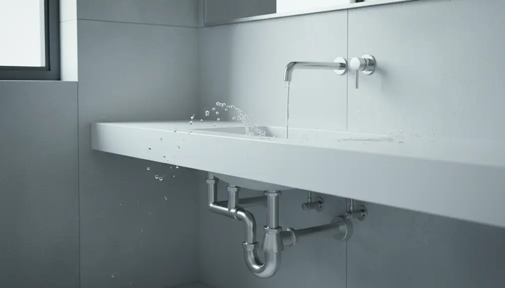 4. Mengabaikan Sistem Drainase dan Pemasangan Keran Dinding