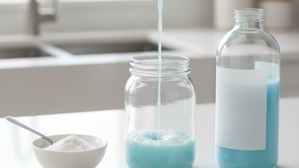 Kombinasi Baking Soda dan Detergen Cair