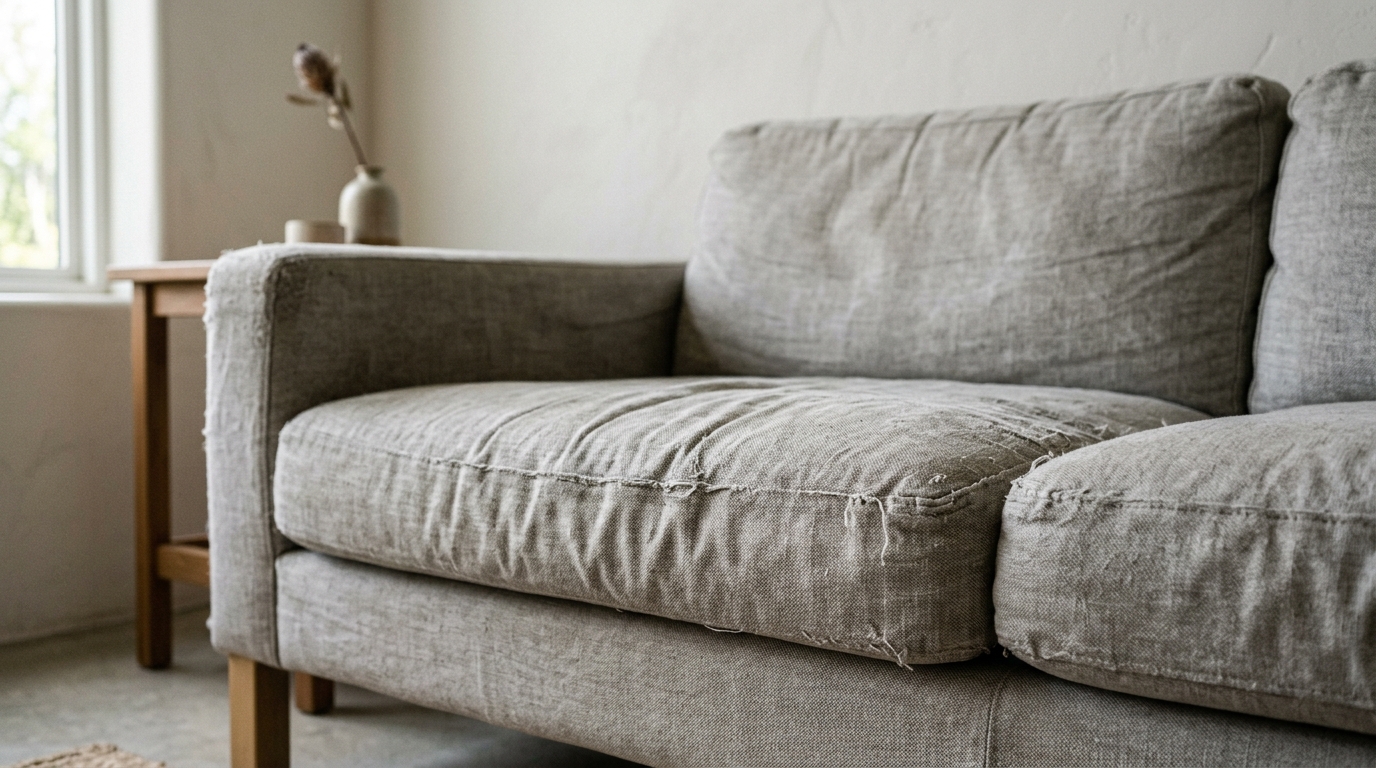Kenapa Sofa Katun Mudah Luntur dan Menyusut?