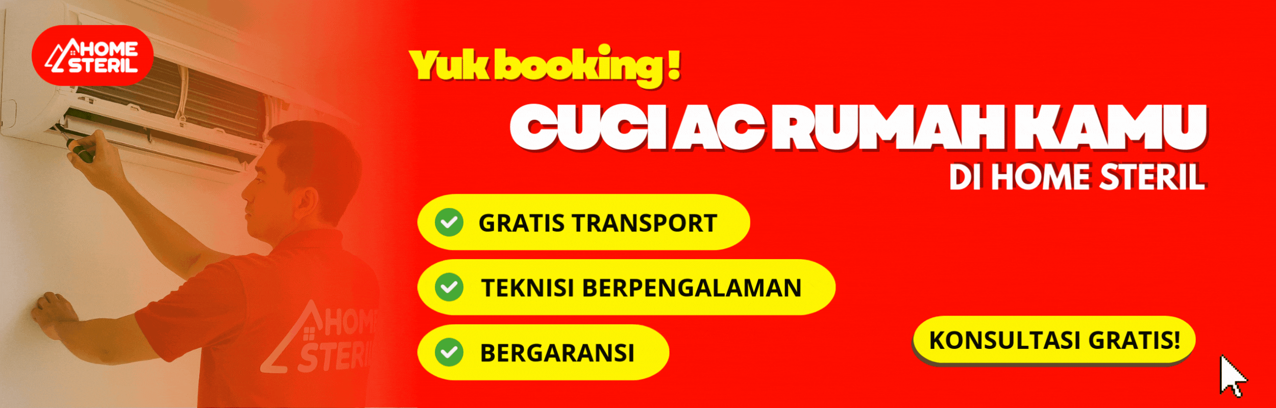 jasa cuci AC rumah di home-steril.com