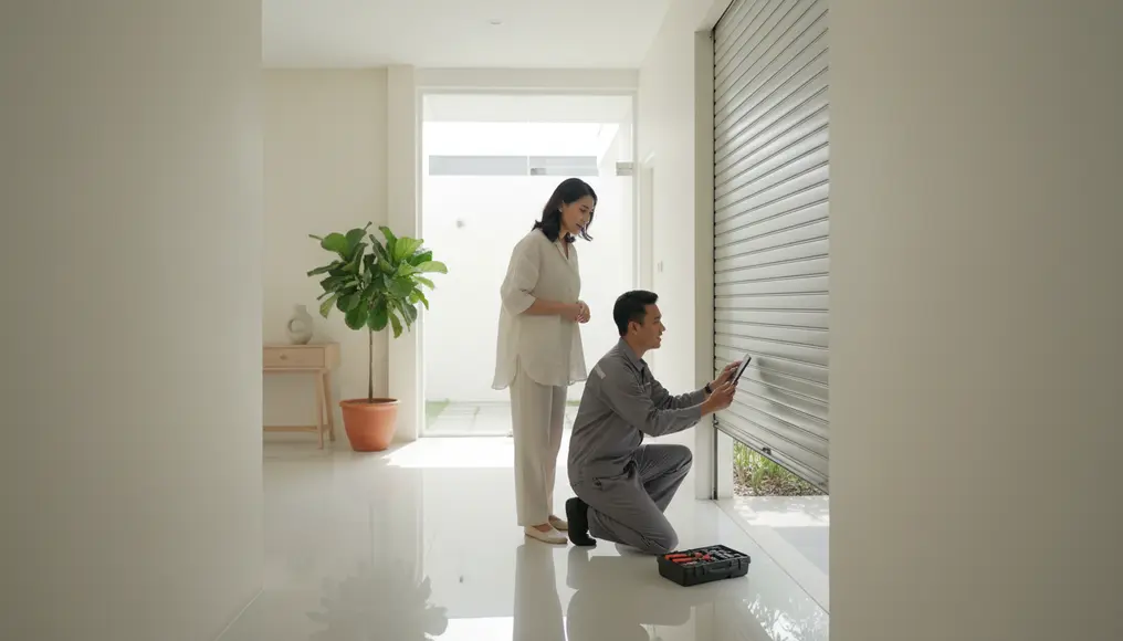 Pusat Layanan Rolling Door Jakarta Barat: Pasang Baru & Service Bergaransi