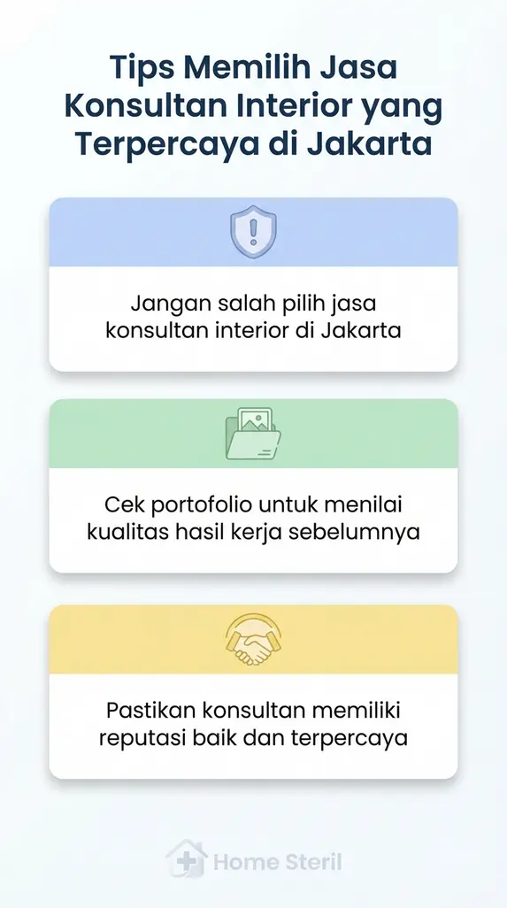 Tips Memilih Jasa Konsultan Interior yang Terpercaya di Jakarta