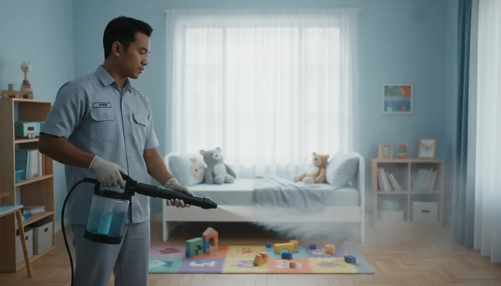 Langkah-Langkah Sterilisasi Kamar Anak Pasca Sembuh Flu Singapura
