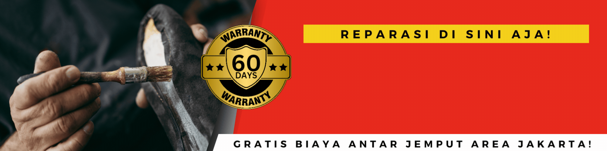 Reparasi Garansi 60 hari dan Free Deep Cleaning