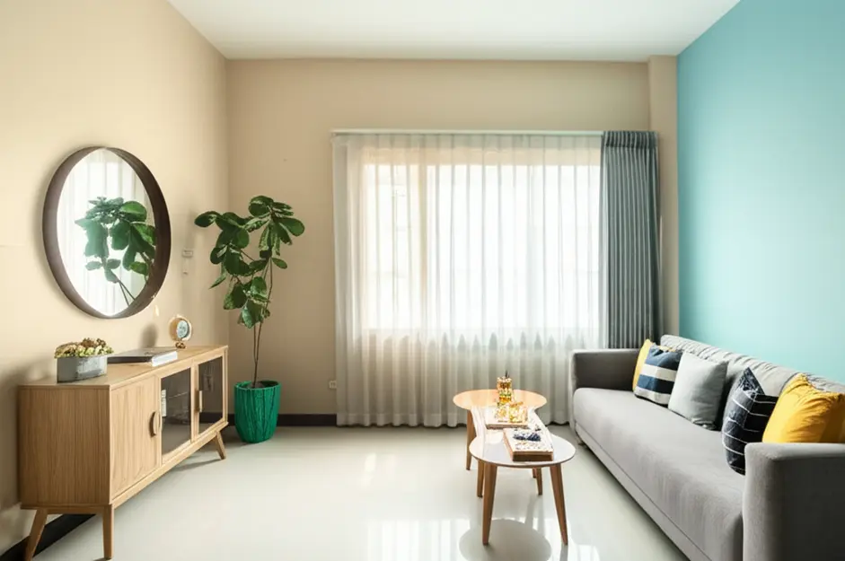 5 Trik Memilih Warna Cat Rumah Agar Terlihat Luas dan Cerah