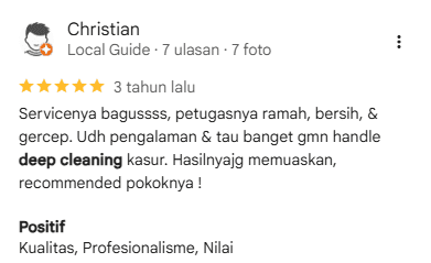 Review Pelanggan Home Steril