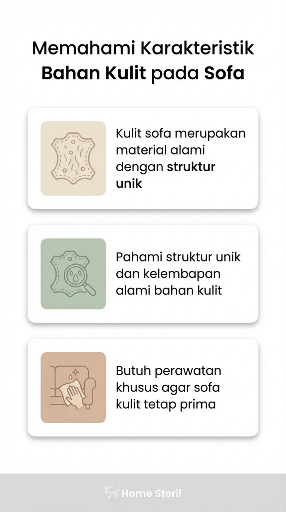 Memahami Karakteristik Bahan Kulit pada Sofa