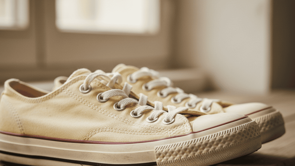 Mengapa Sepatu Bisa Menguning karena Sinar Matahari?