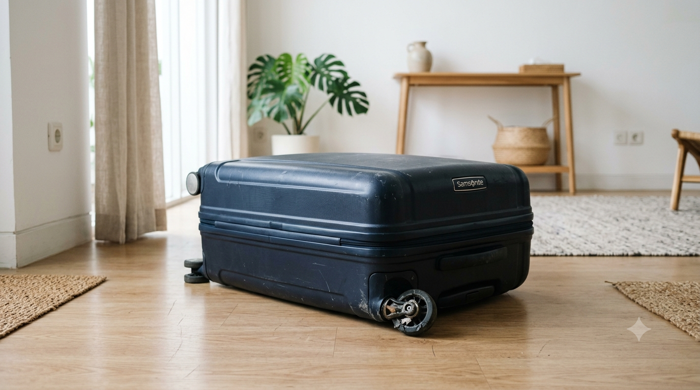 Kenapa Roda Koper Samsonite Cepat Rusak