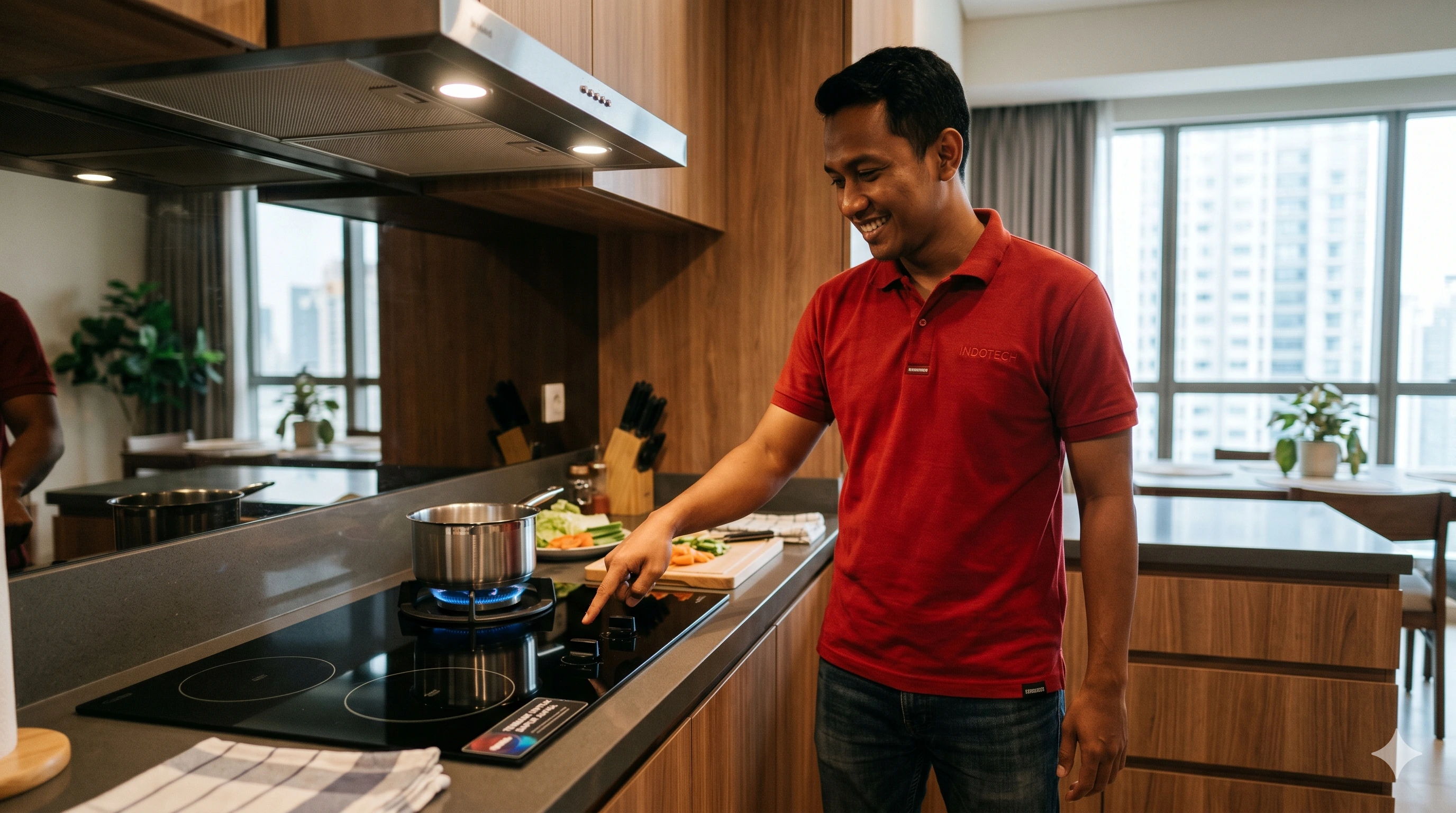 5 Merk Kompor Tanam Terbaik untuk Kitchen Set Estetik dan Fungsional
