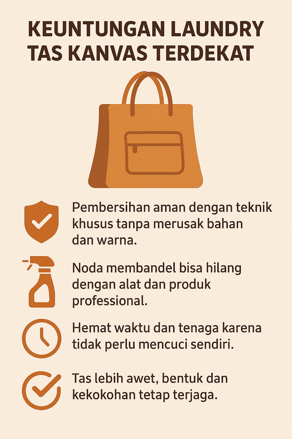 Keuntungan Laundry Tas Kanvas Terdekat
