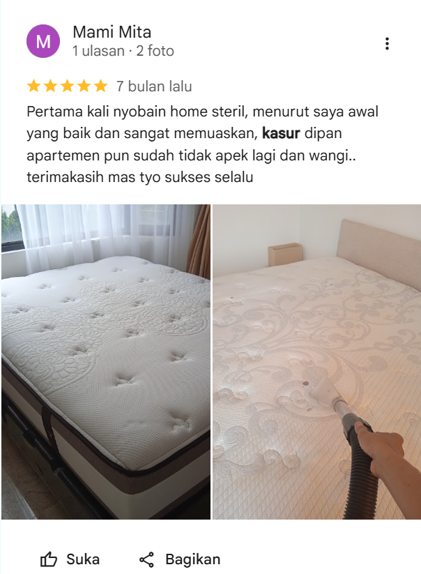 Review Pelanggan Home Steril