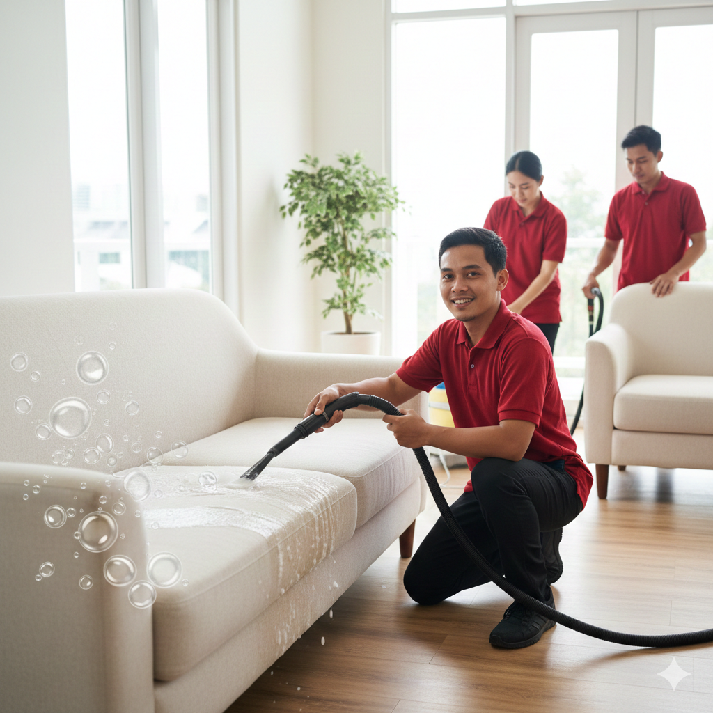 Keunggulan Jasa Cuci Sofa Profesional