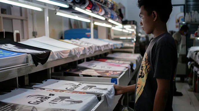 Proses Produksi Sablon Poliflex: Dari Desain ke Kaos