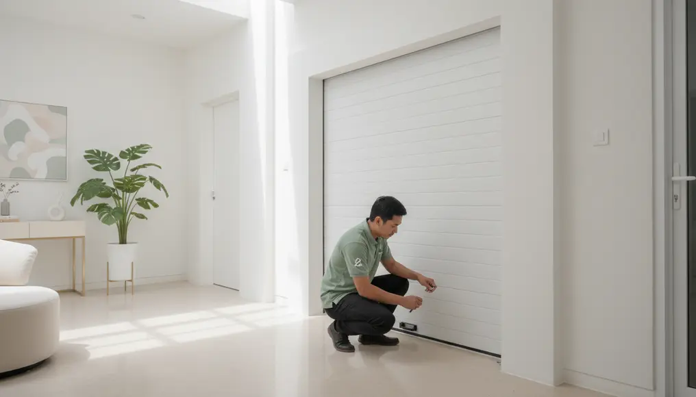 Jasa Pembuatan & Pasang Rolling Door di Depok: Model Slat & One Sheet