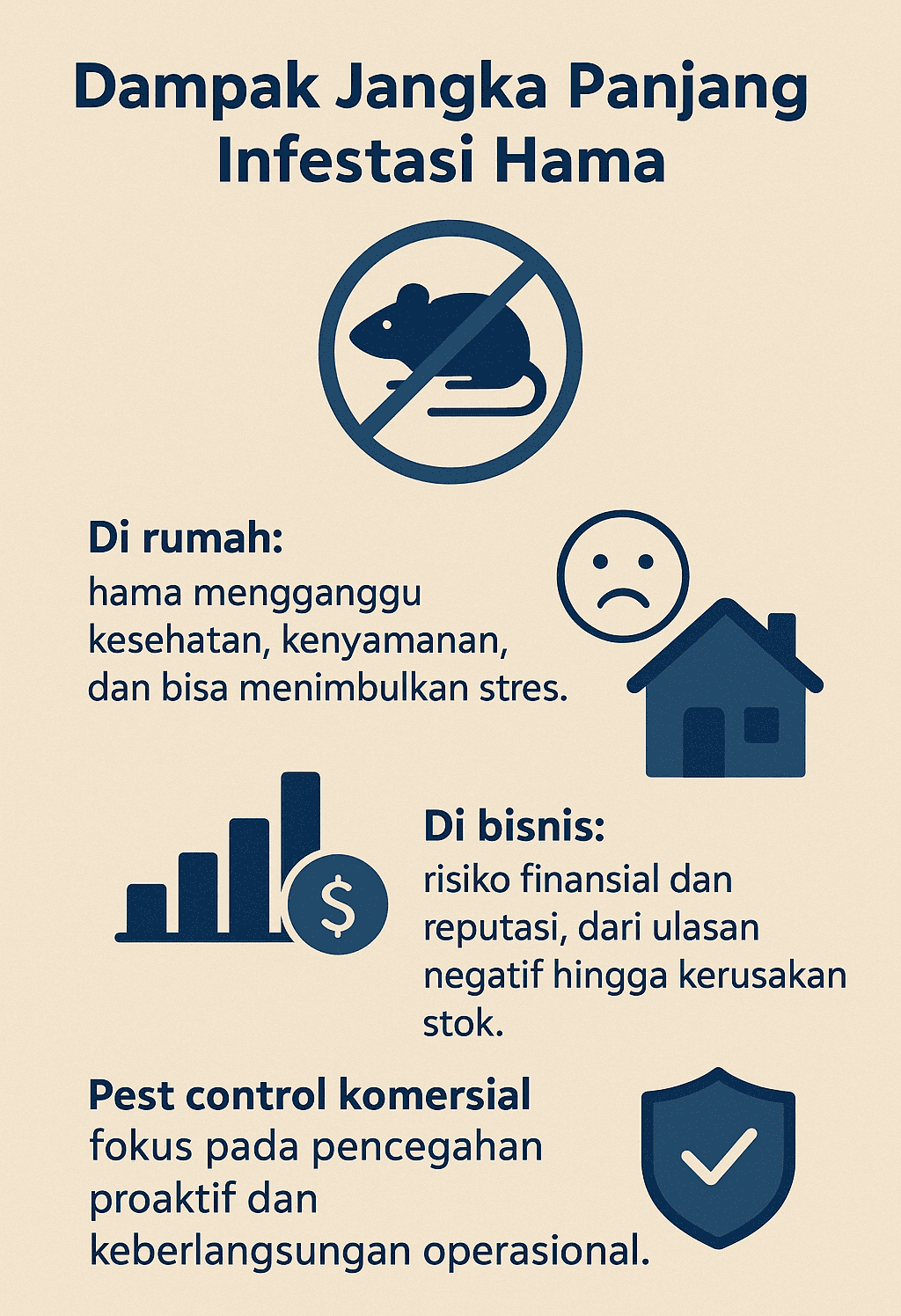 Infografik: Dampak Jangka Panjang Infestasi Hama