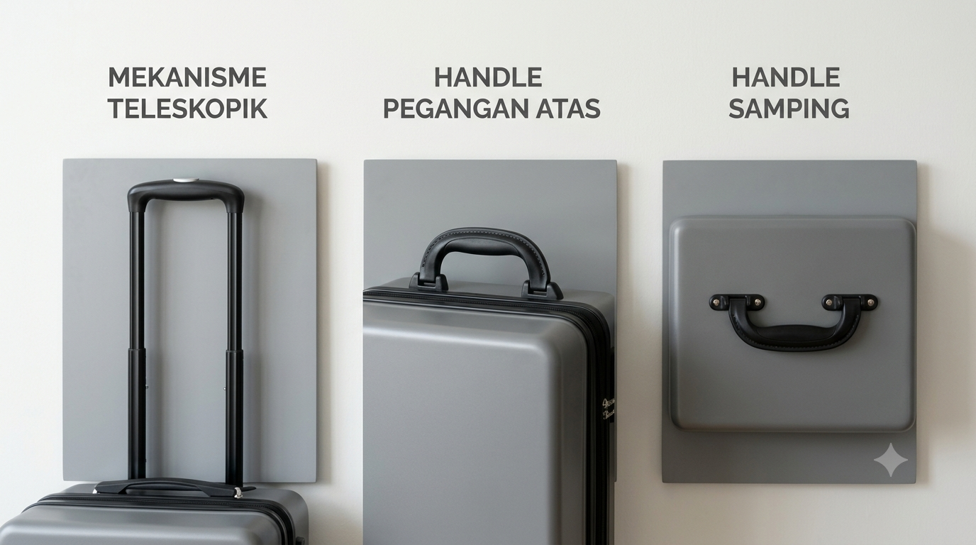 Jenis Handle Koper dan Titik Kritis Perawatannya