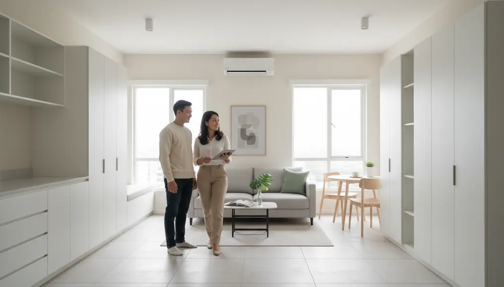 Jasa Desain Interior Apartemen Studio dan 2 Kamar