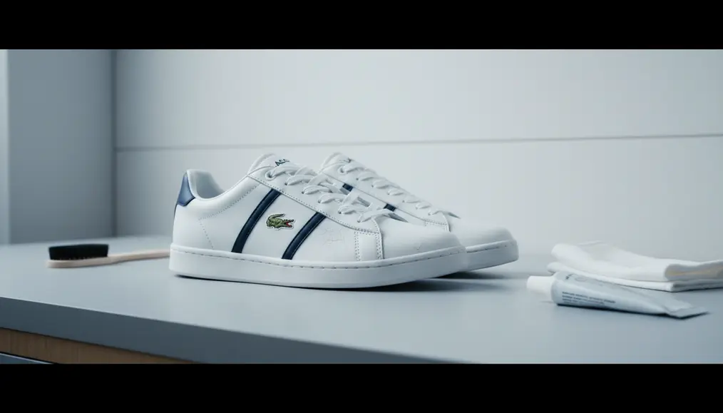 Lacoste Tennis & Leather Sneaker: Perawatan Kulit Cracking dan Reglue Outsole Tipis