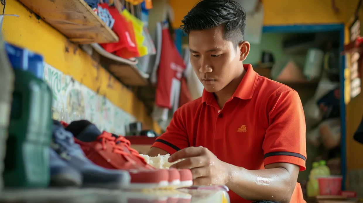 Teknik Dasar untuk Usaha Cuci Sepatu: Mencuci Kanvas & Sneakers