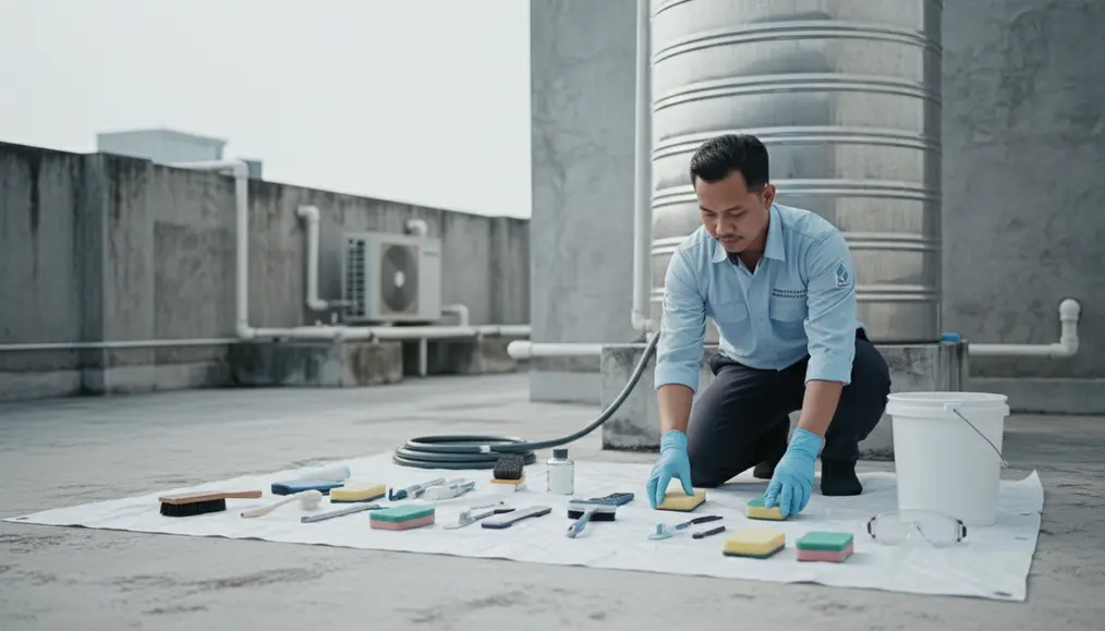 Persiapan Sebelum Cuci Toren: Langkah Awal Menuju Toren Air Bersih yang Maksimal