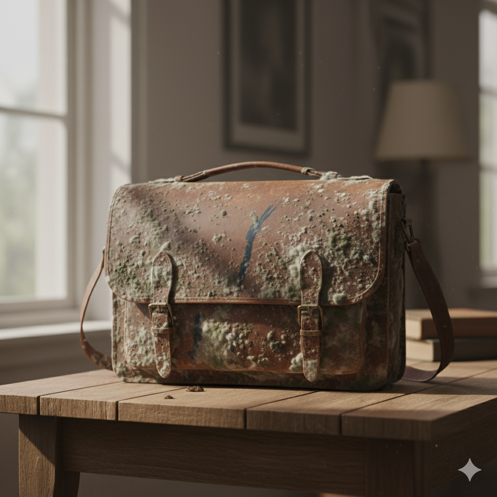 Penanganan Jamur pada Tas Kulit Vintage