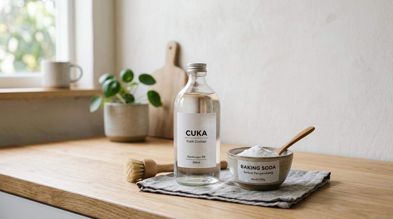 Kenapa Cuka dan Baking Soda Tidak Boleh Dicampur di Dinding Toren