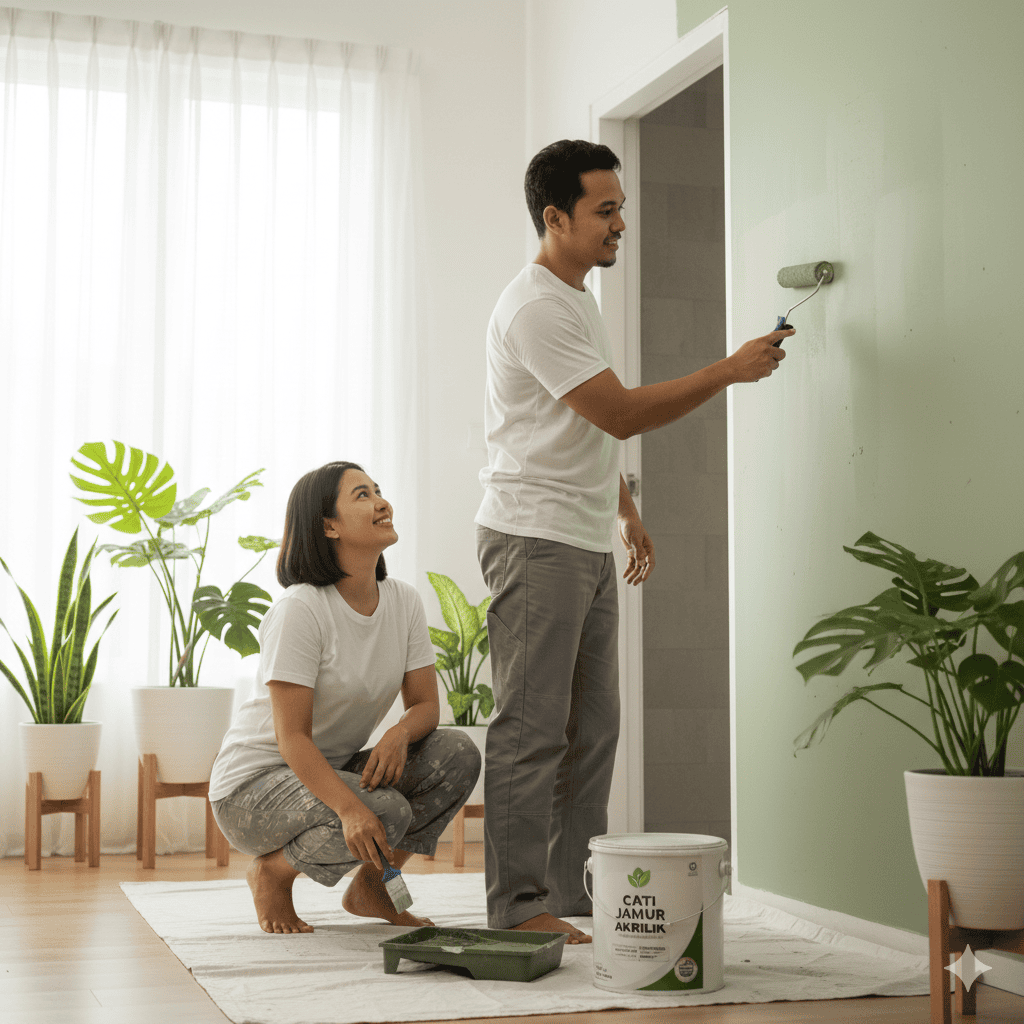 Cat Anti Jamur Berbasis Akrilik