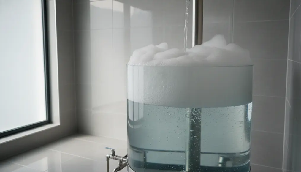 Mengapa Air Toren Berbusa? Indikasi Tercemar Deterjen atau Limbah