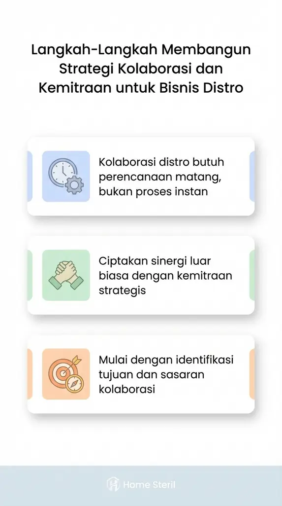 Langkah-Langkah Membangun Strategi Kolaborasi dan Kemitraan untuk Bisnis Distro