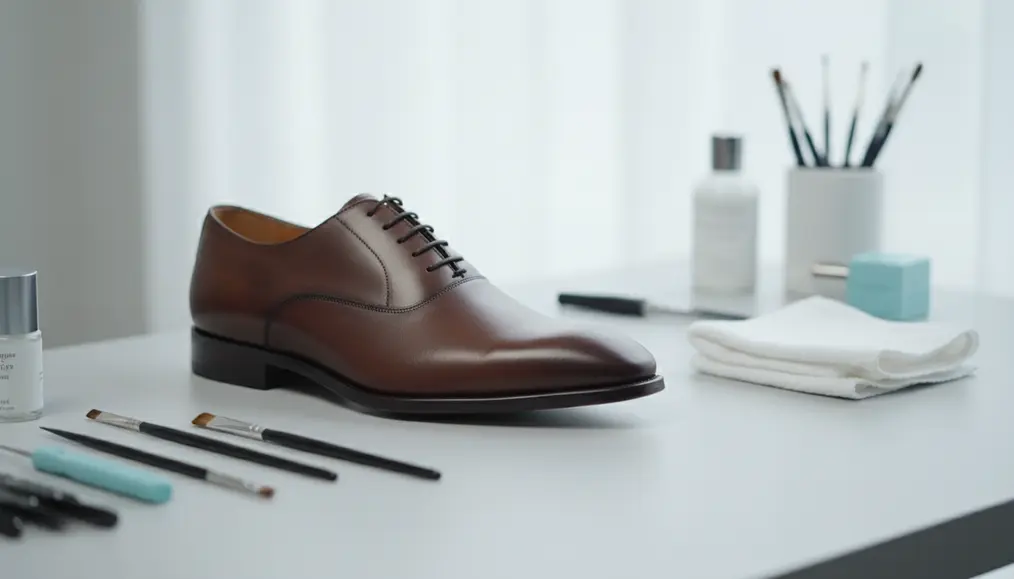 Repaint Sepatu Kulit Import: Menjaga Kualitas Tanpa Merusak Tekstur