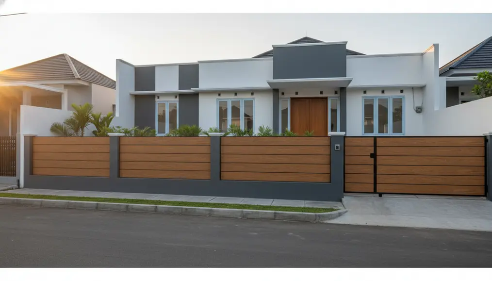 Mengapa Memilih Pagar GRC Motif Kayu untuk Hunian Anda?