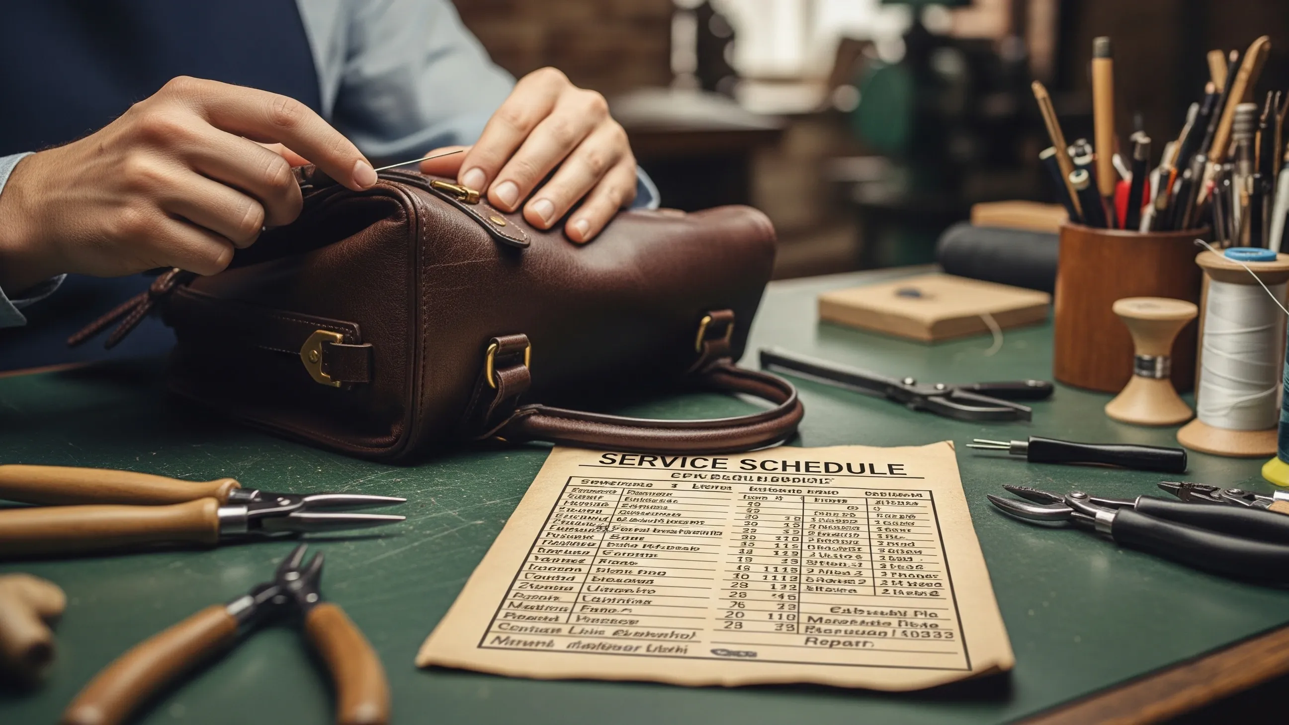 Jadwal Servis Tas: Kapan Waktunya Servis Handbag dan Tas Anda?
