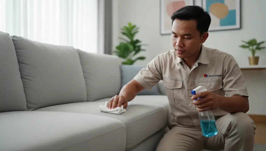 Metode Membersihkan Noda dan Kotoran pada Sofa Sintetis