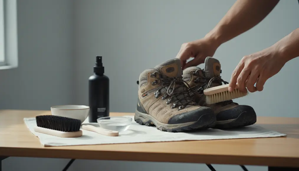 Persiapan Sebelum Merawat Sepatu Gunung