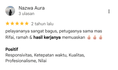 Review Pelanggan Pasang Kanopi di Home Steril