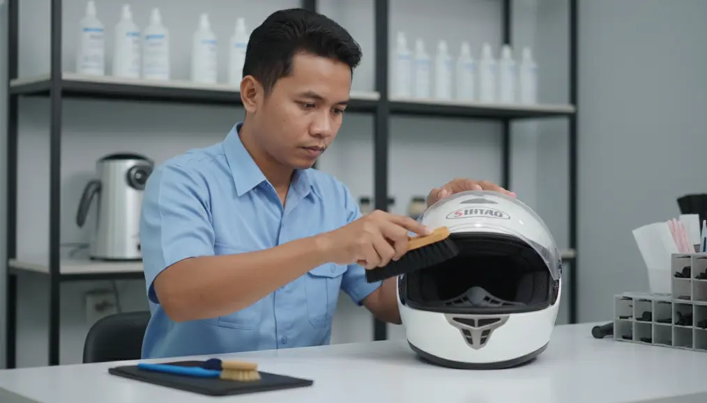 Mengapa kamu harus memilih jasa Cuci Helm di Sneakershoot?