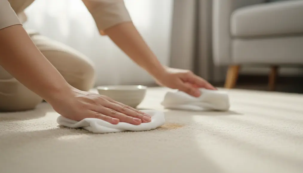 Langkah Awal Penanganan Noda Kosmetik di Karpet Secara Mandiri