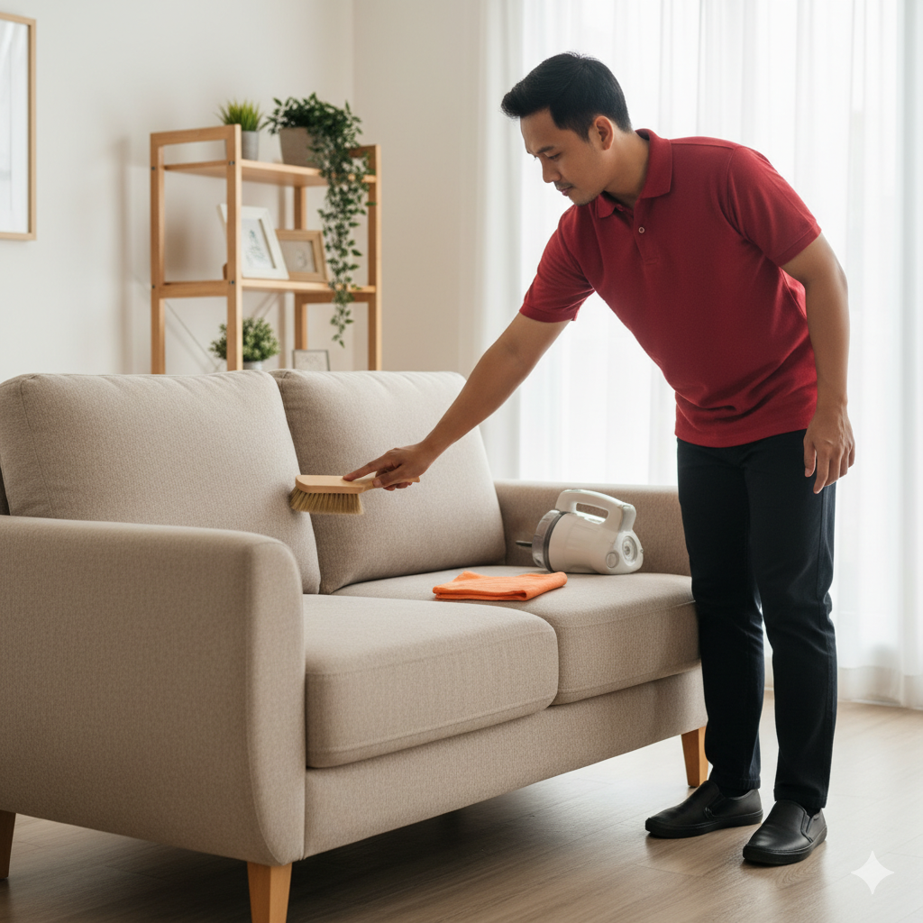 Cara Perawatan Rutin Sofa Agar Selalu Bersih